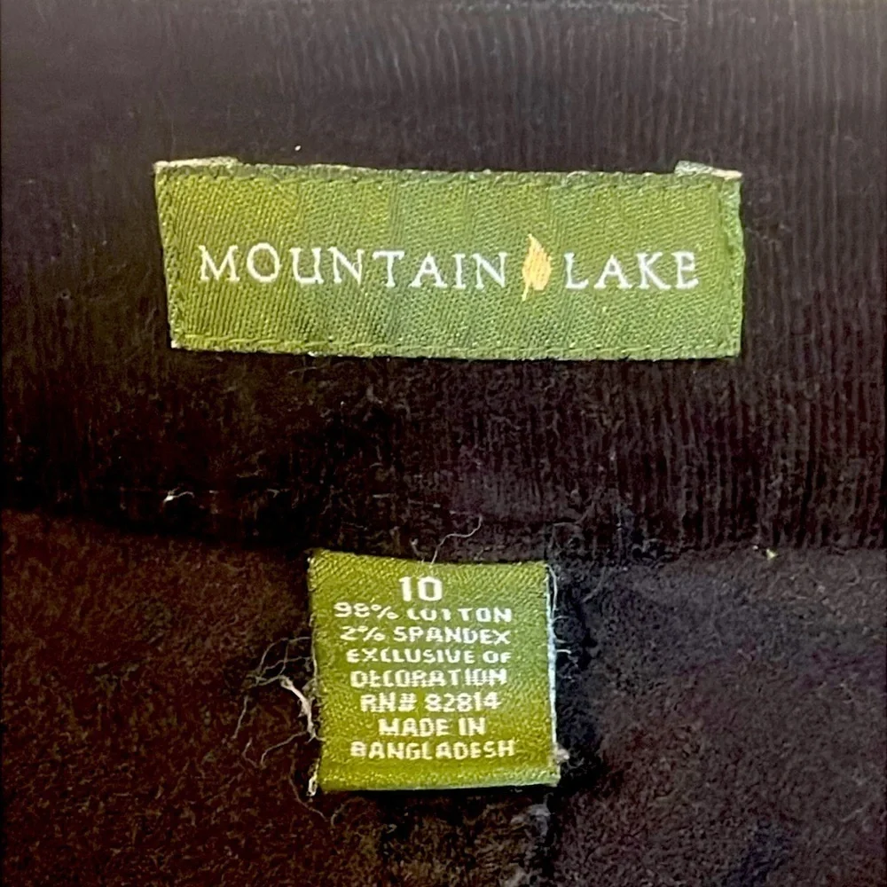 Mountain Lake Suede Pants Size 10 - Picture 3 of 4